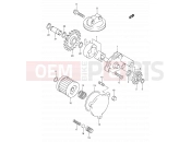 SUZUKI DR-Z400E K2 (2002) (E03,E28,E33) 15 - OIL PUMP