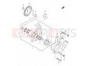 SUZUKI DR-Z400E K2 (2002) (E03,E28,E33) 17 - WATER PUMP