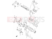 SUZUKI DR-Z400E K2 (2002) (E03,E28,E33) 21 - GEAR SHIFTING