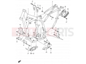SUZUKI DR-Z400E K3 (2003) (E24) 33A - FRAME (MODEL K1/K2/K3/K4)