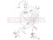 SUZUKI DR-Z400E K4 (2004) (E01) 36D - FUEL TANK (MODEL K4)