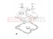 SUZUKI DR-Z400E K4 (2004) (E03,E28,E33) 1A - CYLINDER HEAD COVER