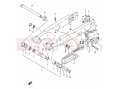 SUZUKI DR-Z400E K4 (2004) (E03,E28,E33) 52 - REAR SWINGING ARM