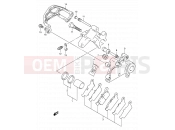 SUZUKI DR-Z400E K4 (2004) (E03,E28,E33) 56 - REAR CALIPER