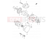 SUZUKI DR-Z400E K4 (2004) (E24) 15 - OIL PUMP