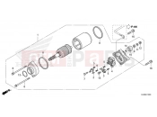 HONDA PIONEER 520 (SXS520MR) 2024 E-13 STARTER MOTOR