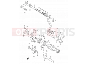 SUZUKI DR-Z400E K5 (2005) (E03,E28,E33) 22 - GEAR SHIFTING