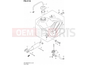 SUZUKI DR-Z400E K6 (2006) (E01) 41A - FUEL TANK (MODEL K6)
