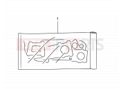 SUZUKI DR-Z400E K6 (2006) (E03,E28,E33) 1 - GASKET SET