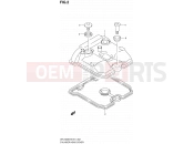 SUZUKI DR-Z400E K6 (2006) (E24) 2 - CYLINDER HEAD COVER