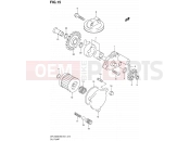 SUZUKI DR-Z400E K6 (2006) (E24) 15 - OIL PUMP