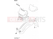 SUZUKI DR-Z400E K6 (2006) (E24) 44 - FRONT FENDER (E24)