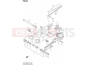 SUZUKI DR-Z400E K6 (2006) (E24) 62 - REAR SWINGING ARM