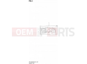 SUZUKI DR-Z400E K7 (2007) (E01) 1 - GASKET SET