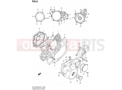 SUZUKI DR-Z400E K7 (2007) (E01) 6 - CRANKCASE COVER