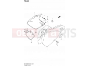 SUZUKI DR-Z400E K7 (2007) (E01) 42 - FRAME COVER