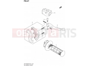 SUZUKI DR-Z400E K7 (2007) (E01) 47 - RH HANDLE LEVER (WITH OUT E24)
