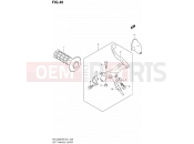 SUZUKI DR-Z400E K7 (2007) (E01) 49 - LEFT HANDLE LEVER (WITH OUT E24)