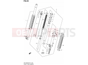 SUZUKI DR-Z400E K7 (2007) (E01) 55 - FRONT FORK DAMPER