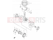 SUZUKI DR-Z400E K7 (2007) (E03,E28,E33) 7 - CRANKSHAFT