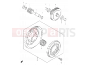 SUZUKI DR-Z400E K7 (2007) (E03,E28,E33) 8 - STARTER CLUTCH