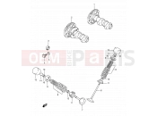 SUZUKI DR-Z400E K7 (2007) (E03,E28,E33) 10 - CAMSHAFT - VALVE