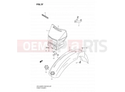 SUZUKI DR-Z400E K7 (2007) (E03,E28,E33) 37 - FRONT FENDER
