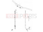 SUZUKI DR-Z400E K7 (2007) (E03,E28,E33) 38 - HANDLEBAR