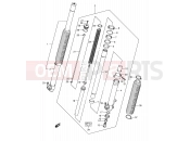 SUZUKI DR-Z400E K7 (2007) (E03,E28,E33) 44 - FRONT FORK DAMPER