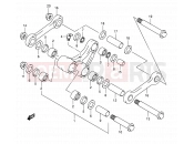 SUZUKI DR-Z400E K7 (2007) (E03,E28,E33) 51 - REAR CUSHION LEVER