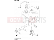 SUZUKI DR-Z400E K7 (2007) (E24) 41B - FUEL TANK (MODEL K7)