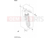 SUZUKI DR-Z400E K7 (2007) (E24) 64 - REAR SHOCK ABSORBER (E24)