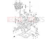 SUZUKI DR-Z400E Y (2000) (E01) 2 - CYLINDER HEAD