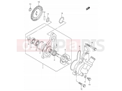 SUZUKI DR-Z400E Y (2000) (E01) 17 - WATER PUMP