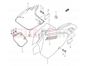 SUZUKI DR-Z400E Y (2000) (E01) 37 - FRAME COVER (MODEL Y)