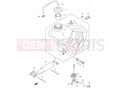 SUZUKI DR-Z400E Y (2000) (E24) 36 - FUEL TANK (MODEL Y)