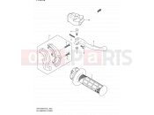 SUZUKI DR-Z400E Y (2000) (E24) 40 - RH HANDLE LEVER (WITH OUT E24)