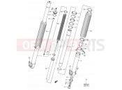 SUZUKI DR-Z400E Y (2000) (E24) 47A - FRONT FORK DAMPER (DR-Z400EY/EK1/EK2 P37)