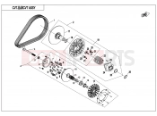 CFMOTO UFORCE 1000 (CF1000UTR-3) CVT ASSY - E05-V1