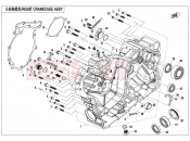 CFMOTO 2021 UTV UFORCE 1000 (CF1000UTR-3) RIGHT CRANKCASE ASSY. - E01-2-B-V1