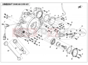 CFMOTO 2021 UTV UFORCE 1000 (CF1000UTR-3) LEFT CRANKCASE COVER ASSY. - E01-4-V1