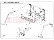 CFMOTO UFORCE 1000 (CF1000UTR-3) BUMPER @^ CAB FRAME - F23-V2
