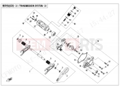 CFMOTO UFORCE 1000 (CF1000UTR-3) TRANSMISSION SYSTEM(3) - E06-3-V5