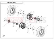 CFMOTO UFORCE 1000 (CF1000UTR-3) REAR WHEEL - F11