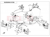 CFMOTO UFORCE 1000 (CF1000UTR-3) BRAKE SYSTEM - F08-V4