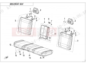 CFMOTO UFORCE 1000 (CF1000UTR-5) REAR SEAT - F13-2