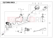 CFMOTO UFORCE 1000 (CF1000UTR-5) TOWING WINCH - F15-2