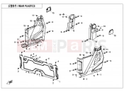 CFMOTO UFORCE 1000 (CF1000UTR-5) REAR PLASTICS - F04-5-V2