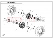 CFMOTO UFORCE 1000 (CF1000UTR-5) REAR WHEEL - F11