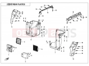 CFMOTO UFORCE 1000 (CF1000UTR-5) REAR PLASTICS - F04-7-V2